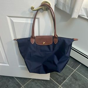 Longchamp Large Pilage tote in Navy